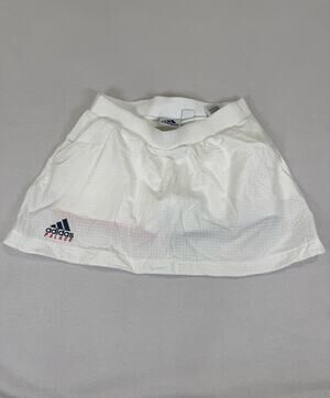 Adidas x Palace Women’s White Tennis Skort Skirt Size L NWOT